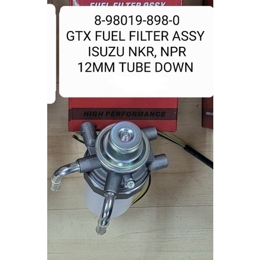 Fuel Filter Assembly Isuzu NKR, NPR (Plastic)12mm Tube Down Shopee