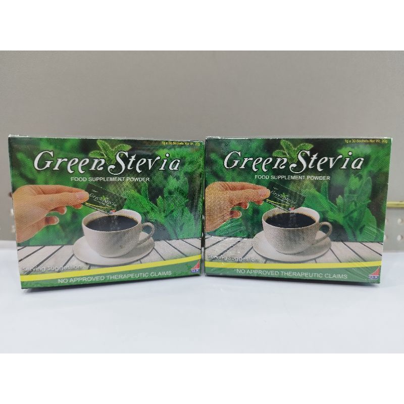 Green stevia food supplement powder (30's) Shopee Philippines