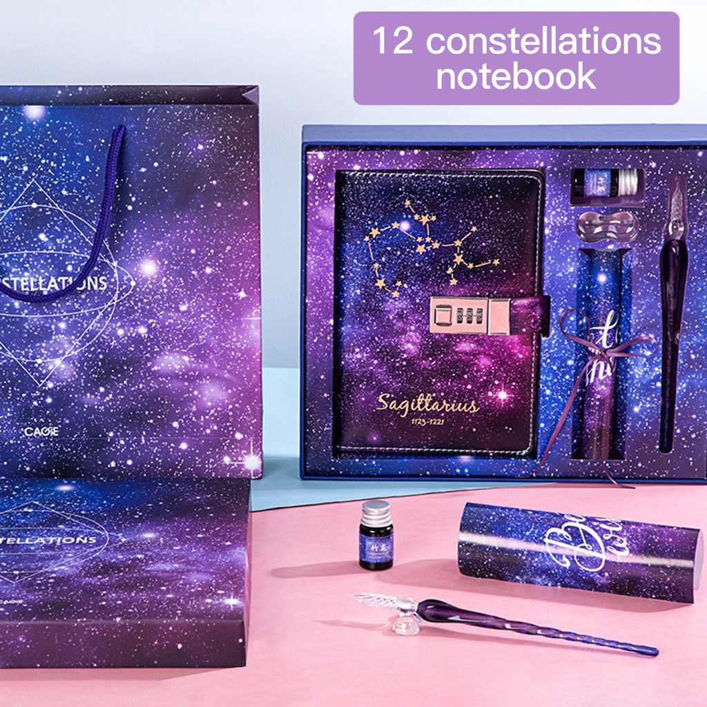 B6 Binder Leather Diary with Lock Digital Notebook Journal