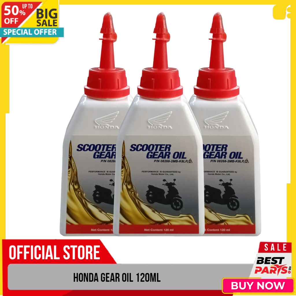 HONDA Motorcycle Gear Oil 120ml High Performance & Top Quality Shopee
