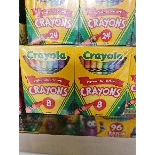 Original Crayola crayons 8 colors | Shopee Philippines