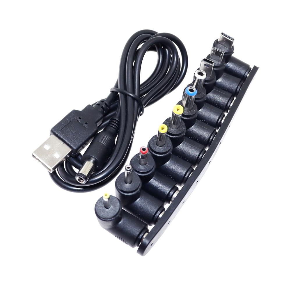 USB to DC Power Cable Universal USB to DC Jack Charging Cable Power ...