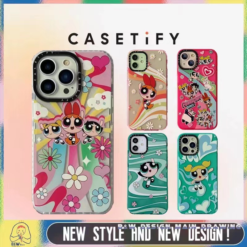 CASETiFY Powerpuff Girls Phone Case Compatible For iPhone 15ProMax