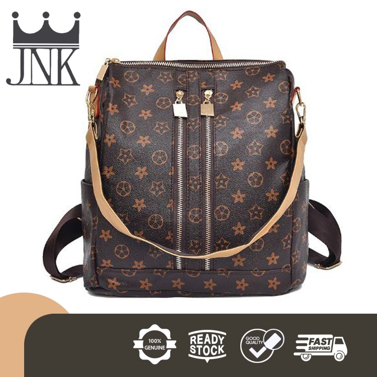 JNK D8805 Printed Design Korean Ladies Backpack Shopee Philippines