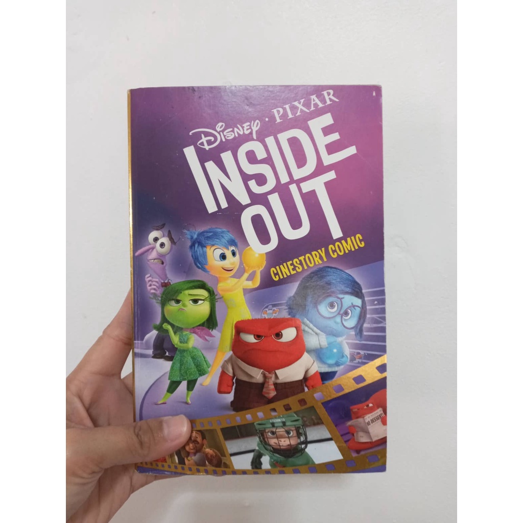 (Homeschool Practice Reading) Disney's Inside Out Movie in Comics ...