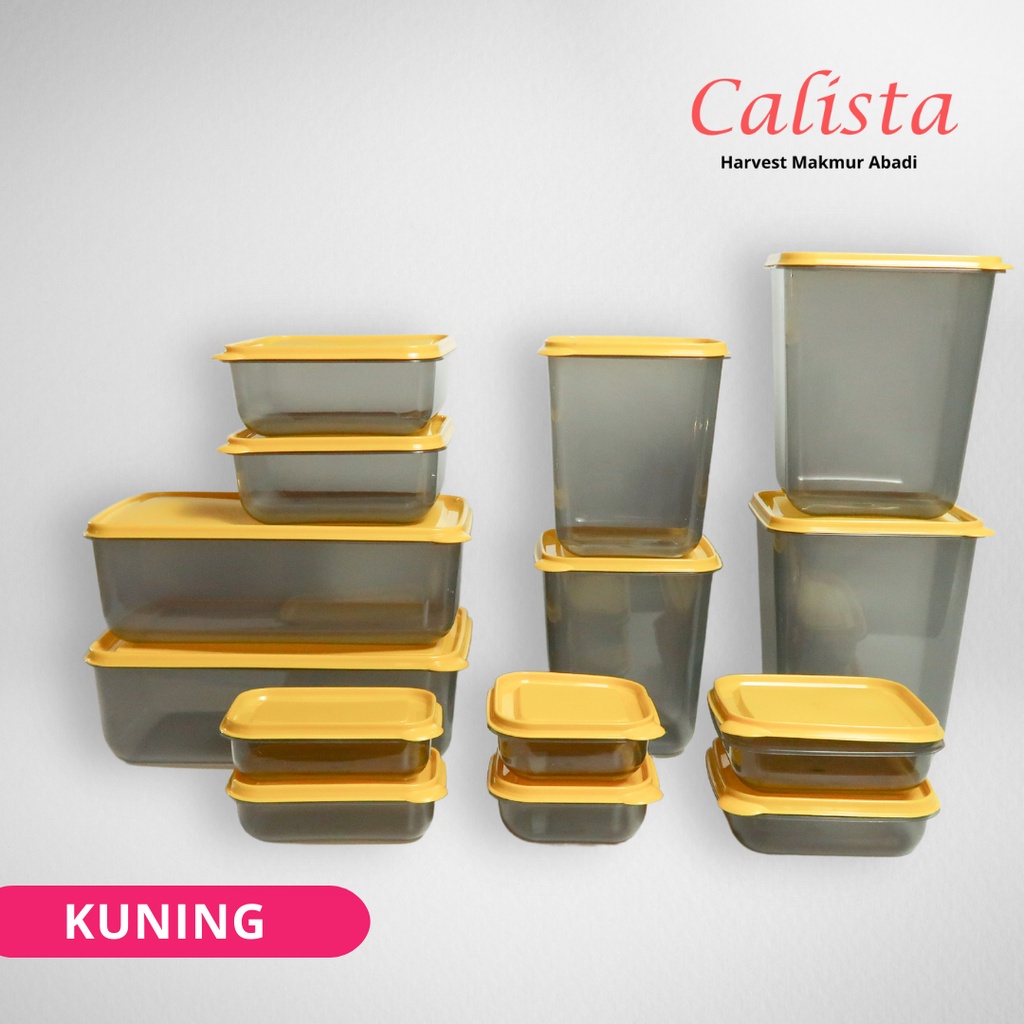 Toples SET CALISTA OTARU SMOKE Multipurpose Refrigerator Spice STORAGE ...