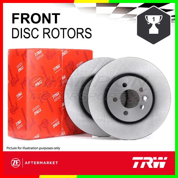 TRW Front Disc Rotor Proton Saga BLM / FL / FLX / FLX SE / Saga VVT ...