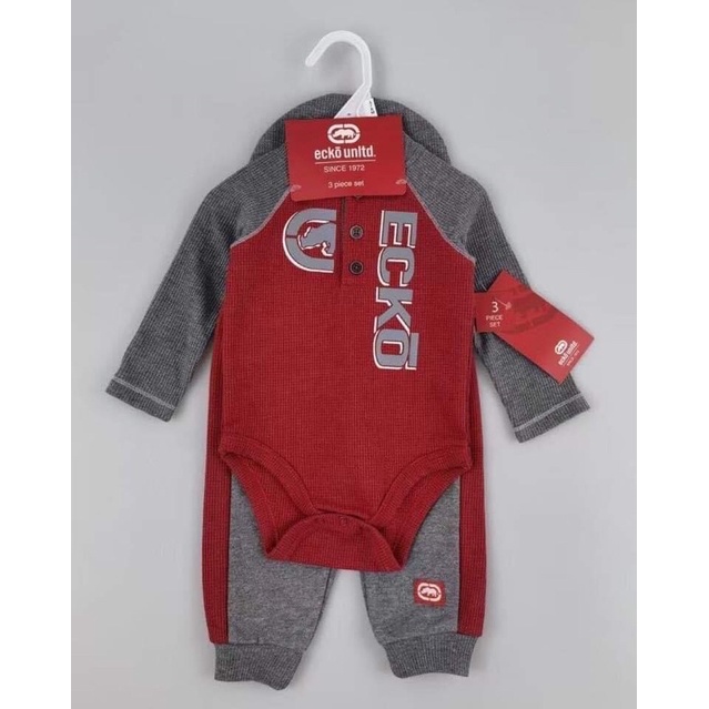 imported baby boy set 3pcs (09months) Shopee Philippines