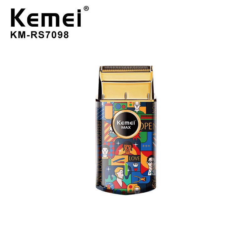 Kemei Km-Rs7098 USB charging Rechargeable Electric Shaver Mini Portable ...