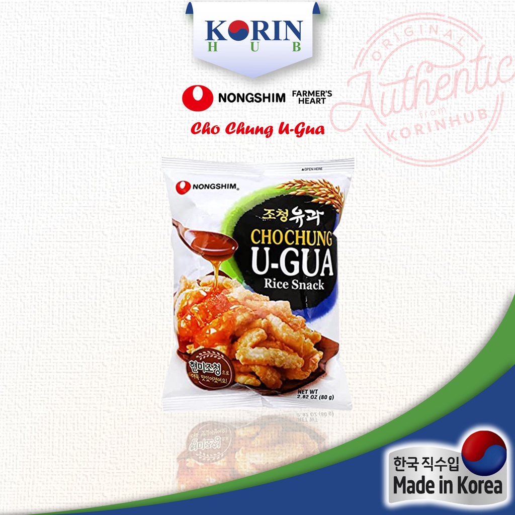 Nongshim Cho Chung U Gua Rice Snack Ciki Rice Traditional Korean Snack