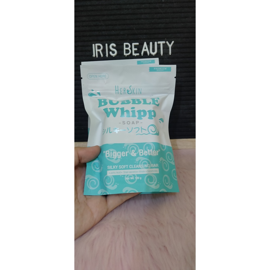 Her Skin Bubble Whipp Soap (with freebie) | Shopee Philippines
