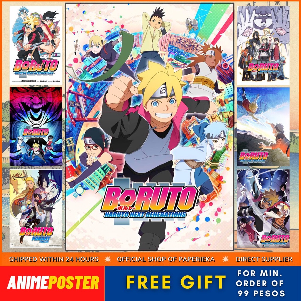 Boruto : Official Anime Poster / Stickers / Laminated Posters ...