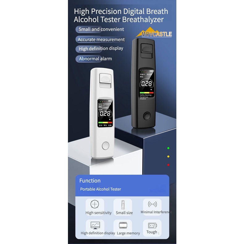 Breathalyzer High Precision Digital Breath Alcohol Tester