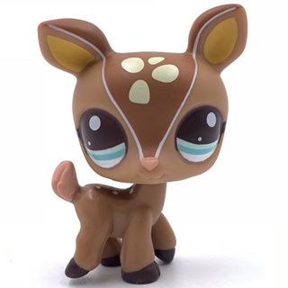 LPS CAT rare Littlest pet shop cute toys standing short hair cat original  kitten husky puppy dog fox animal old bobble head toys