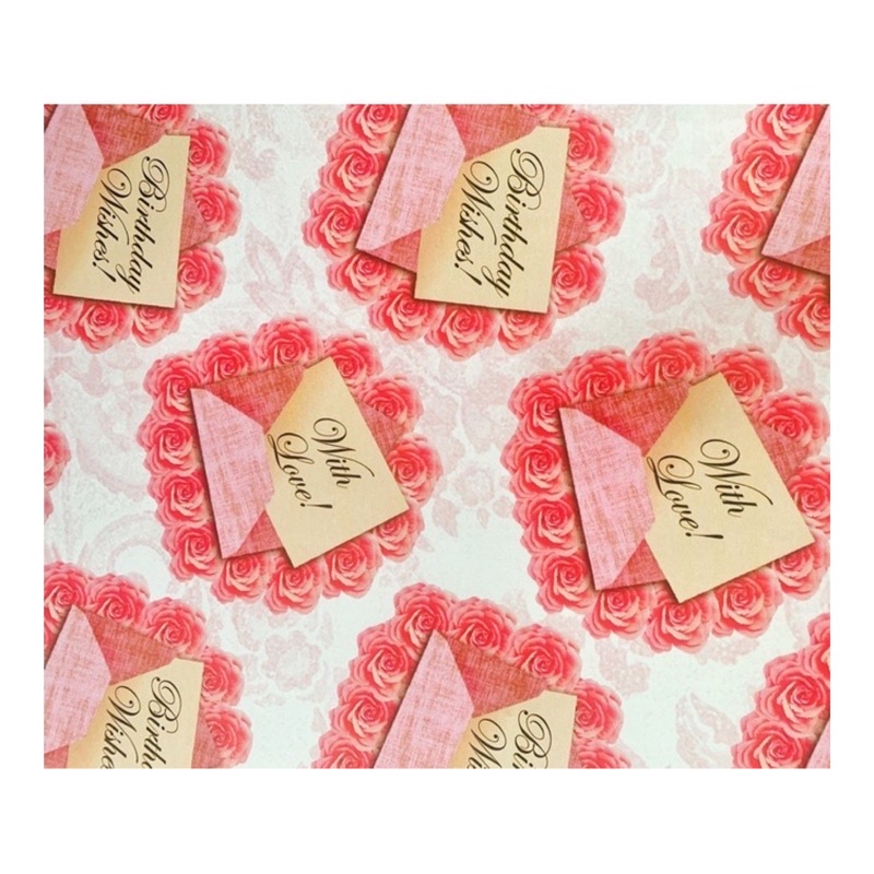 Happy Birthday Congratulations Gift Wrapper 10 Sheets Assorted And Same ...