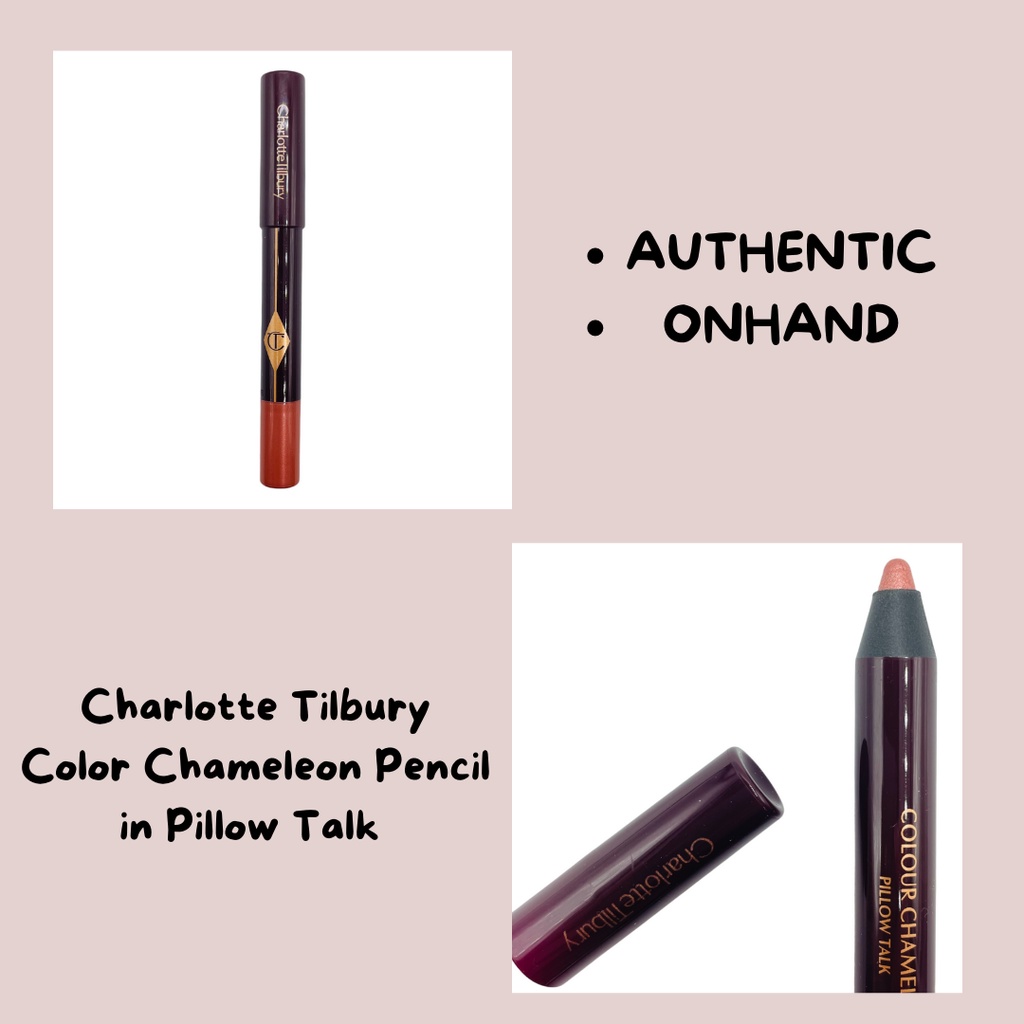 Charlotte Tilbury Color Chameleon Pencil in Pillow Talk | Shopee ...