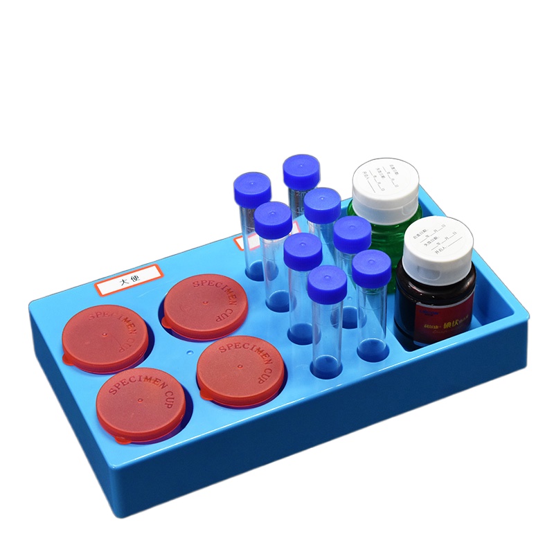 Hospital use stool specimen box test tube rack stool collection urine