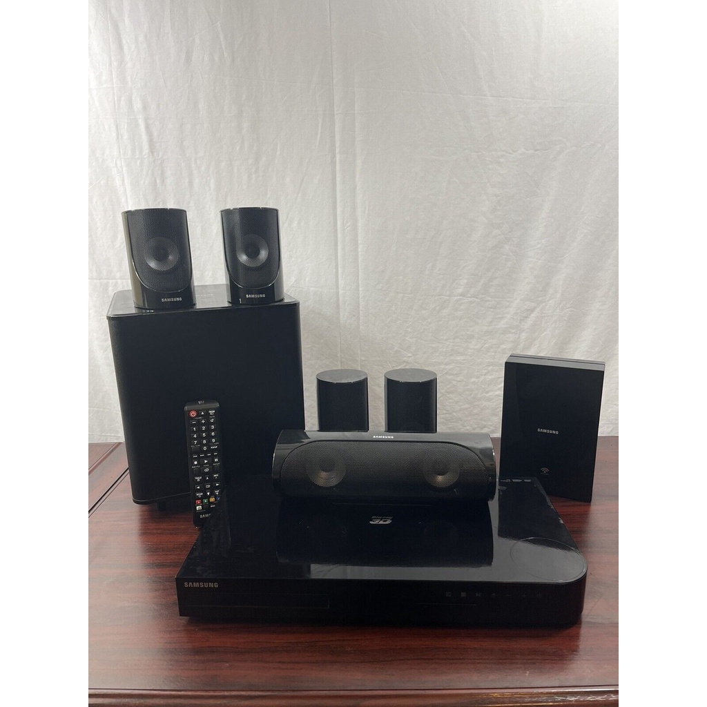 Samsung HTJ5500W 3D 5.1 Ch. Smart Home Blu Ray Theater System Shopee