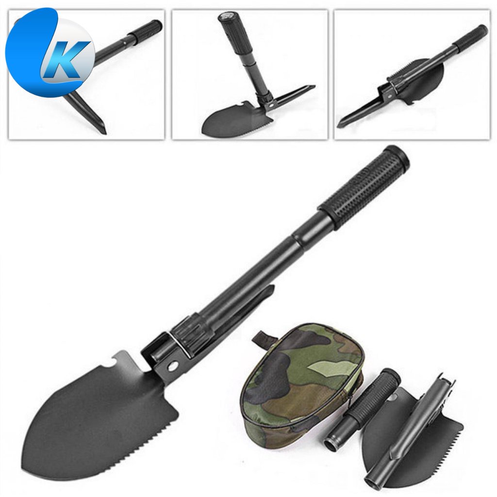 Taffware Folding Shovel Military Portablel Survival Tools - 101 [ Kafii ...