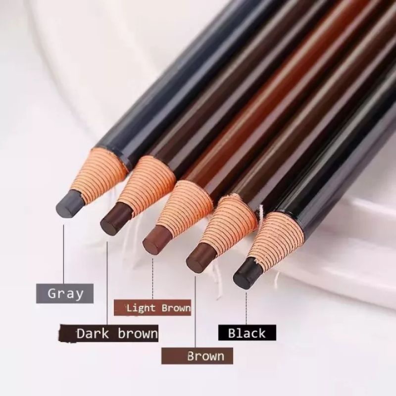 Waterproof COLOURED SOFT COSMETIC ART Eyebrow Brow Definer Pencil