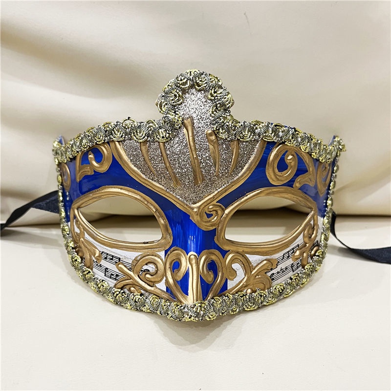 Halloween Mask Adult Men Women Masquerade Sexy Props Party Half Face ...