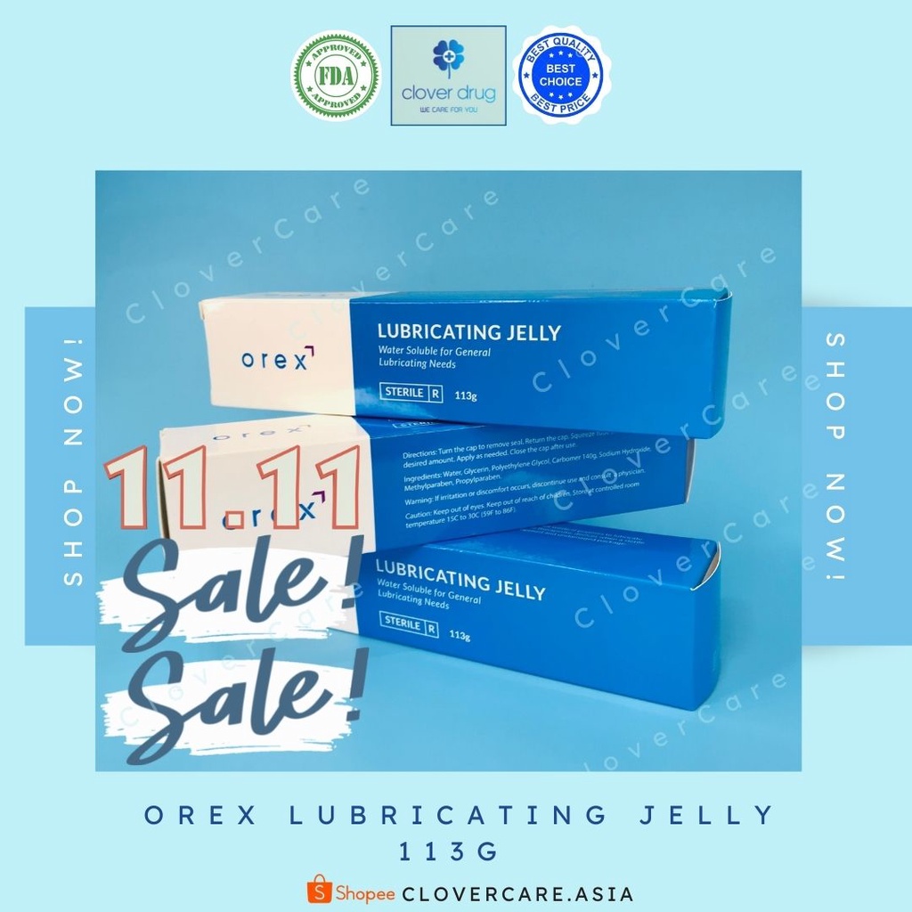OREX Lubricating Jelly (Box) Shopee Philippines
