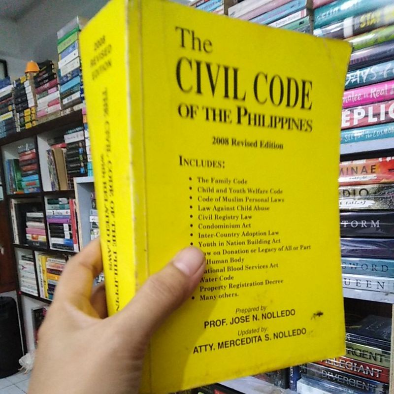 The Civil Code of the Philippines 2008 Revised Edition updated by Atty ...
