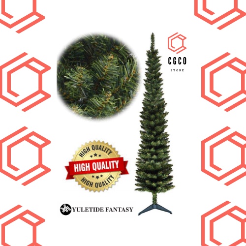 YULETIDE 5/6/7/8 ft Slim Vinyl Christmas Trees Shopee Philippines