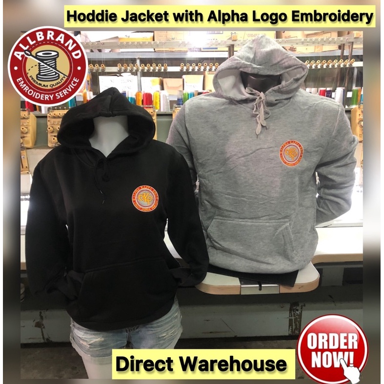 Jacket with AlphaKappaRho Logo Computerized Embroidery | Shopee Philippines