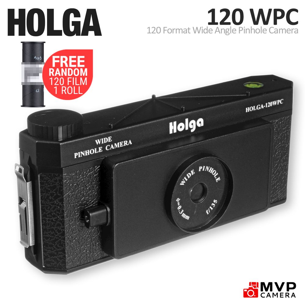 HOLGA 120 Wide Angle Pinhole Medium Format Film Plastic Reusable Camera MVP CAMERA Shopee