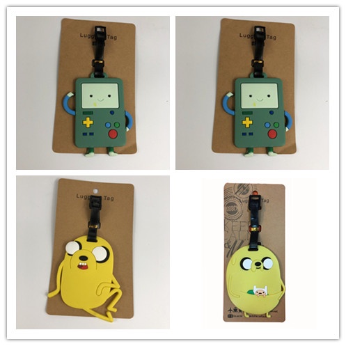 Cute Adventure Time Baby Luggage Tag Game Luggage Sign Boarding Pass ...