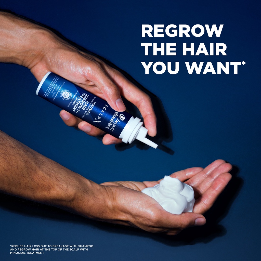 HEAD & SHOULDERS SCALP X 5 MINOXIDIL FOR MEN1 CAN IMPORTED FROM USA