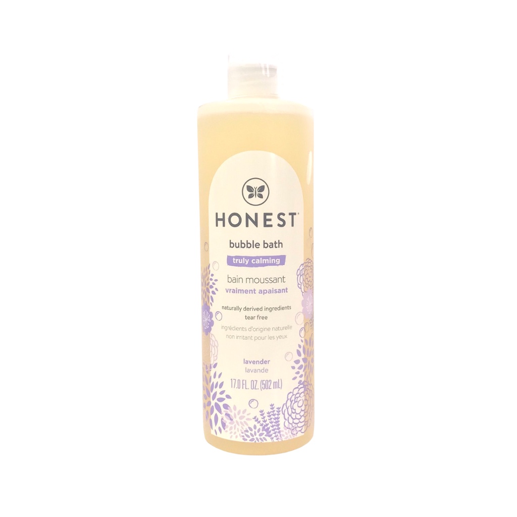 Honest Bubble Bath Truly Calming Lavender 17 FL Oz (502ml) Shopee