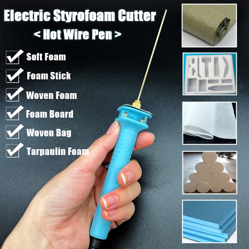 Foam Cutter Electric Hot Wire Cutter Pen 10CM Foam Board Cutter