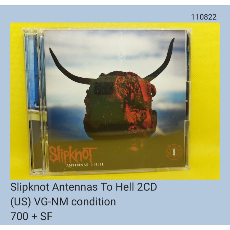 (unsealed) Slipknot Antennas To Hell 2CD Shopee Philippines