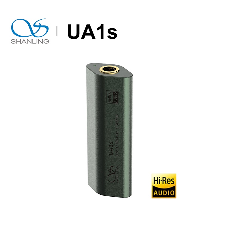 SHANLING UA1s Hi-Res Audio USB-C to 3.5mm USB DAC AMP Headphone ...