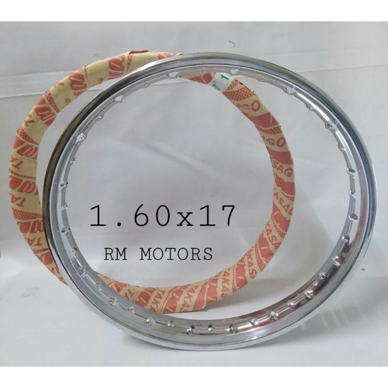 Steel rim takasago original 1.60x17 | Shopee Philippines
