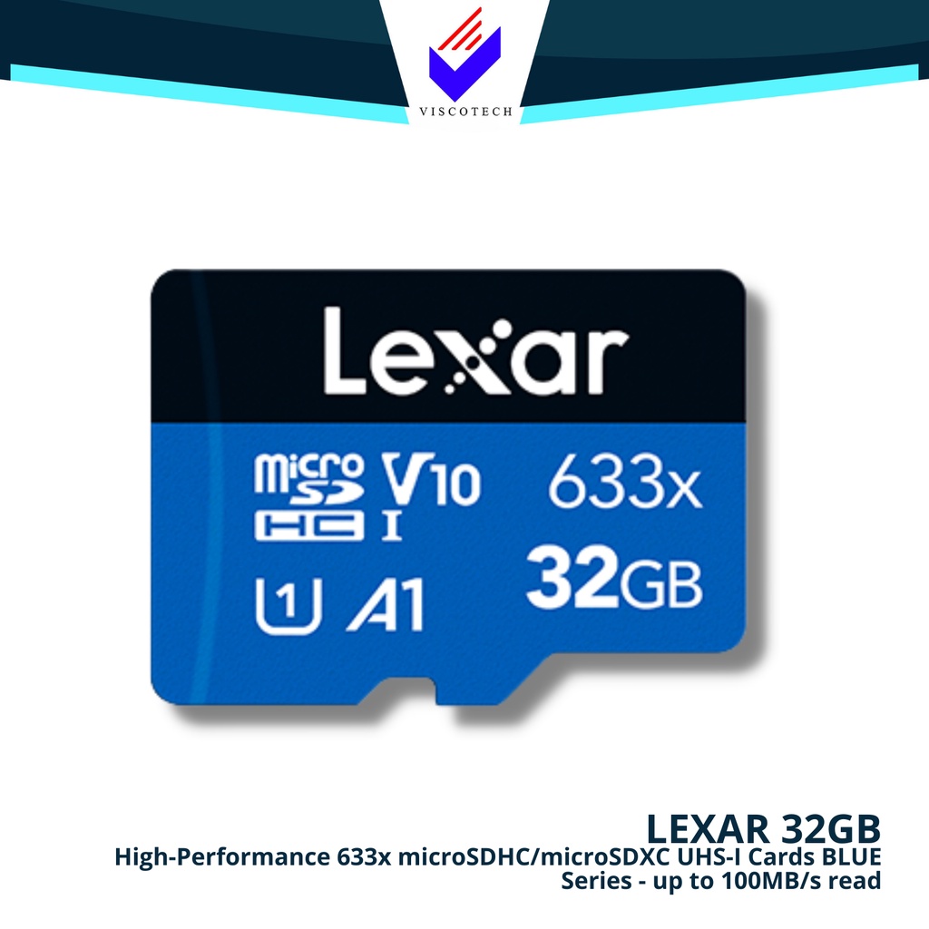 Lexar High Performance 633x Micro DSc/Micro Cards Blue Series Up To ...