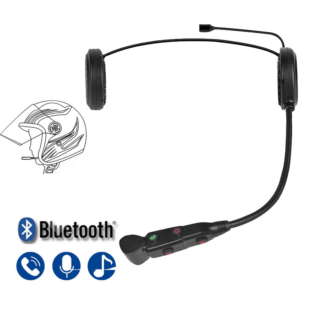 V2 1 Motorcycle Bluetooth Helmet Headset Wireless Waterproof