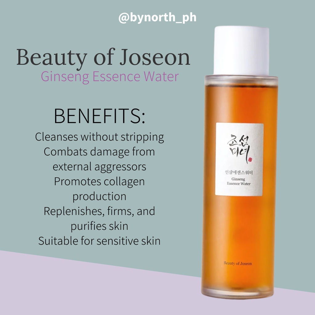 Beauty of Joseon GINSENG ESSENCE WATER 150ml Shopee Philippines