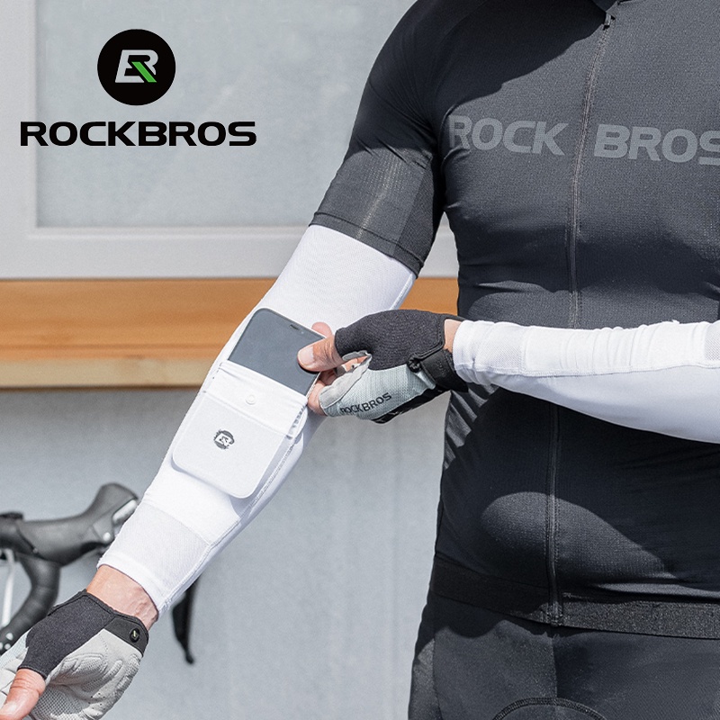 ROCKBROS Arm Sleeves UV Protection Men Women Cover Motorcycle ...