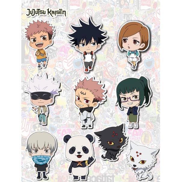 Jujutsu Kaisen - Vinyl Waterproof Sticker | Shopee Philippines