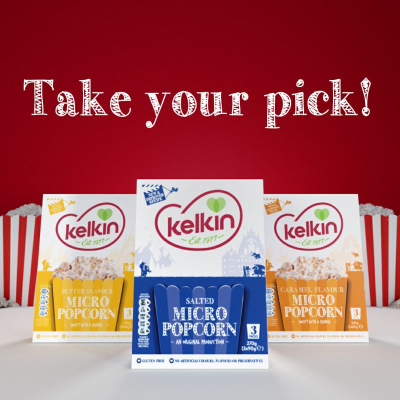 Kelkin Microwave Popcorn Salted/Butter/Caramel 270g Shopee Philippines