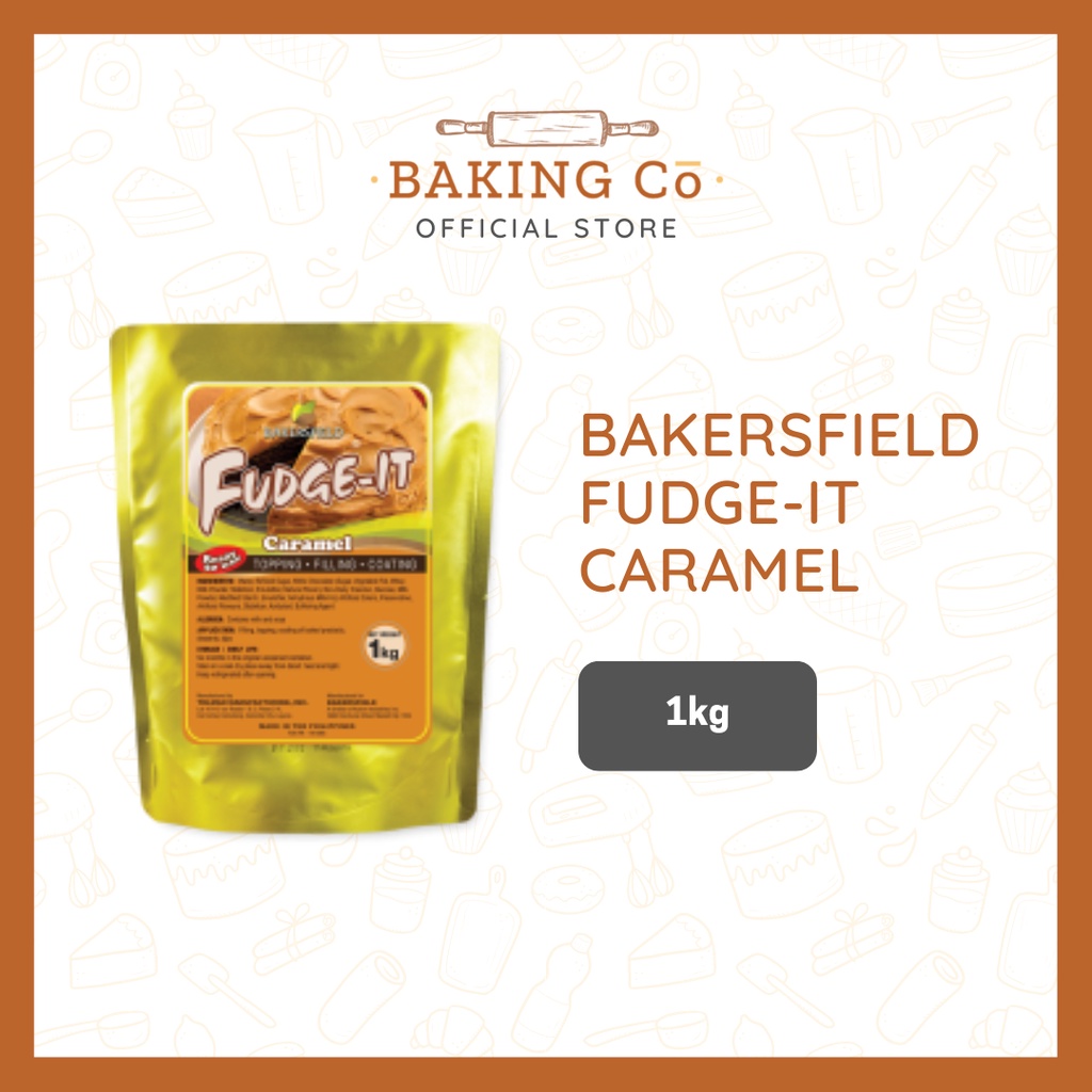 Bakersfield Fudgeit Caramel/Chocolate/Yema 1kg Shopee Philippines