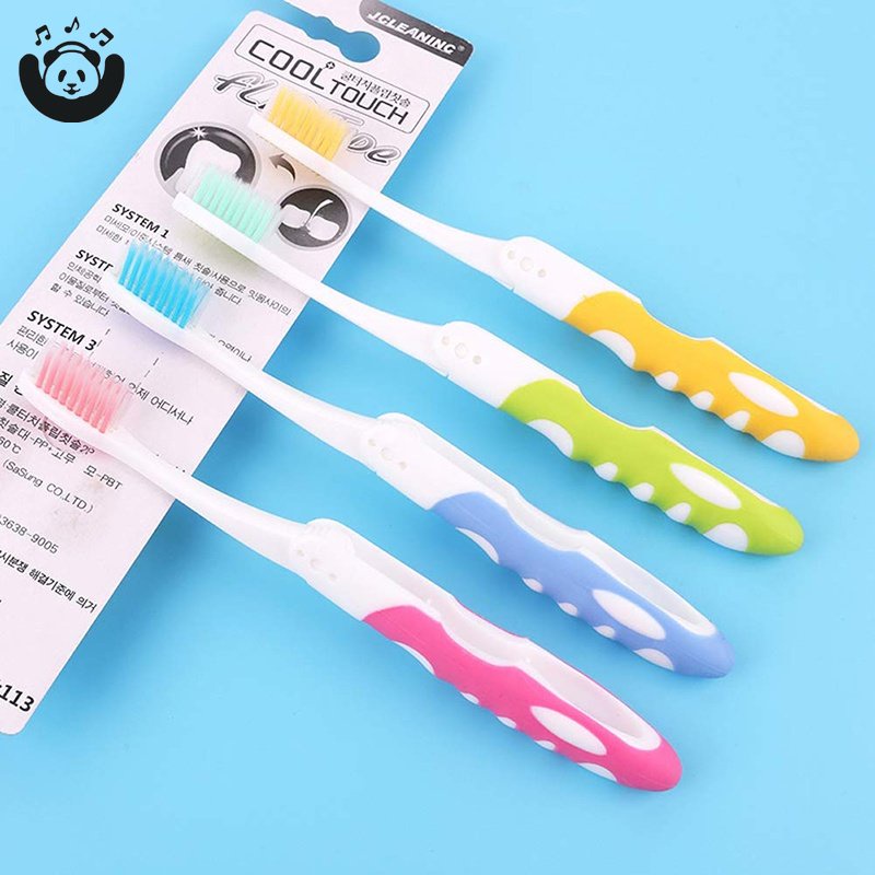 4 Portable Toothbrushes Travel Toothbrush Portable Foldable Toothbrush