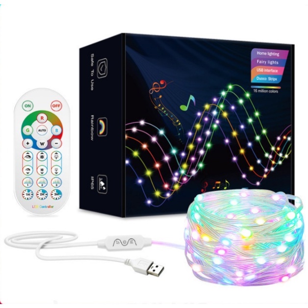 5M/10M USB Christmas Tree Led String Lights with Smart Bluetooth App