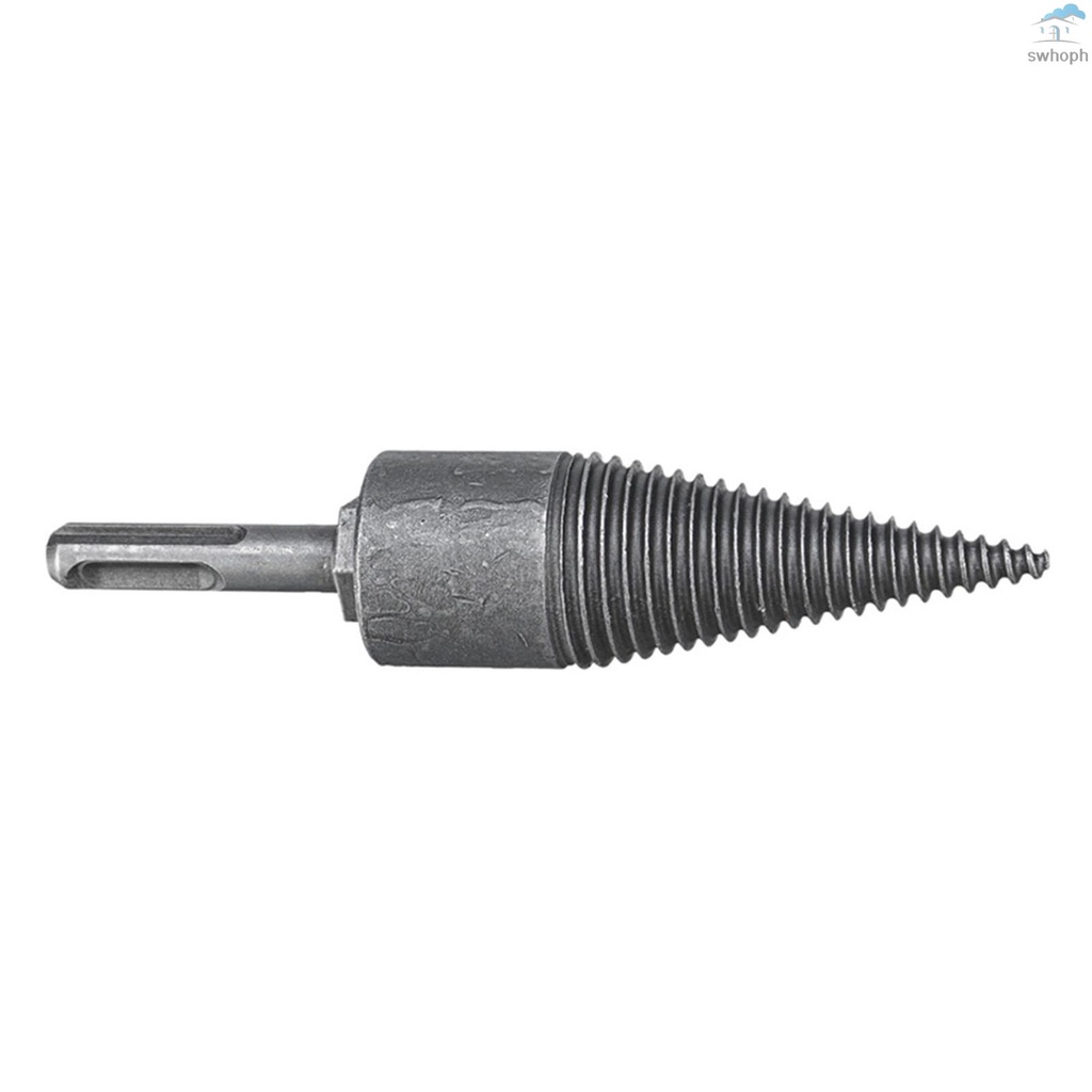 Log Wood Splitting Electric Hammer Drill Bit Splitter Cone Firewood ...