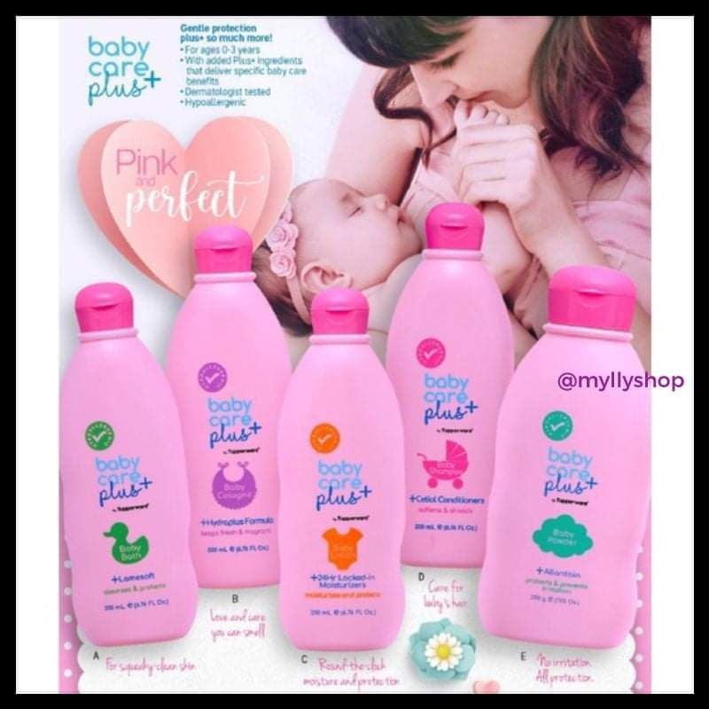 BABY CARE PLUS PINK 200ml/200g | Shopee Philippines