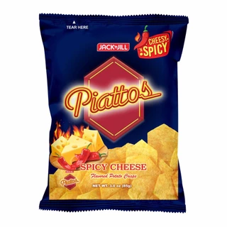 Piattos 85g×10袋♪ philippinefood♪ Jack 'N Jill - Piattos Cheese Flavored - 85g – Lynne's Food