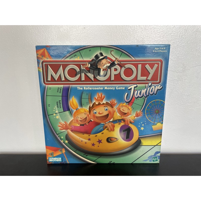 Monopoly Junior The Roller Coaster Money Game Shopee Philippines